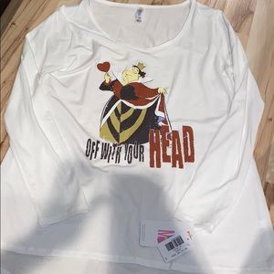 Alice in Wonderland Lularoe Disney Shirt